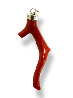 Anhänger Mandile 1922 Dame Coralli in Silber Corallo 2MCIC7